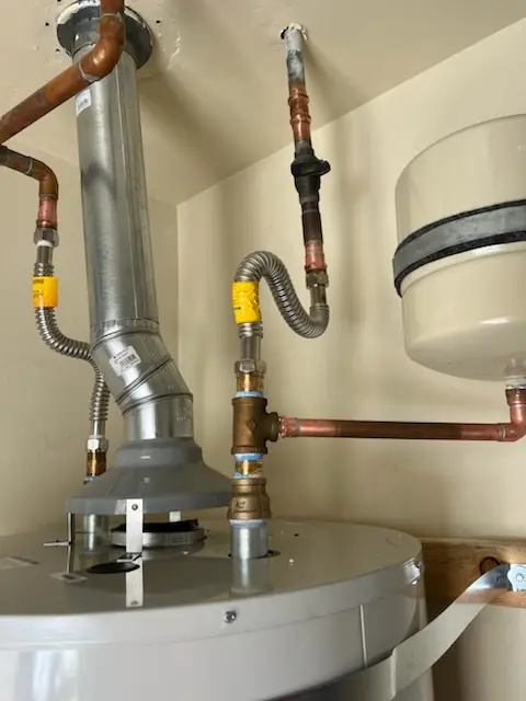 Water heater installation and plumbing repair in Martin